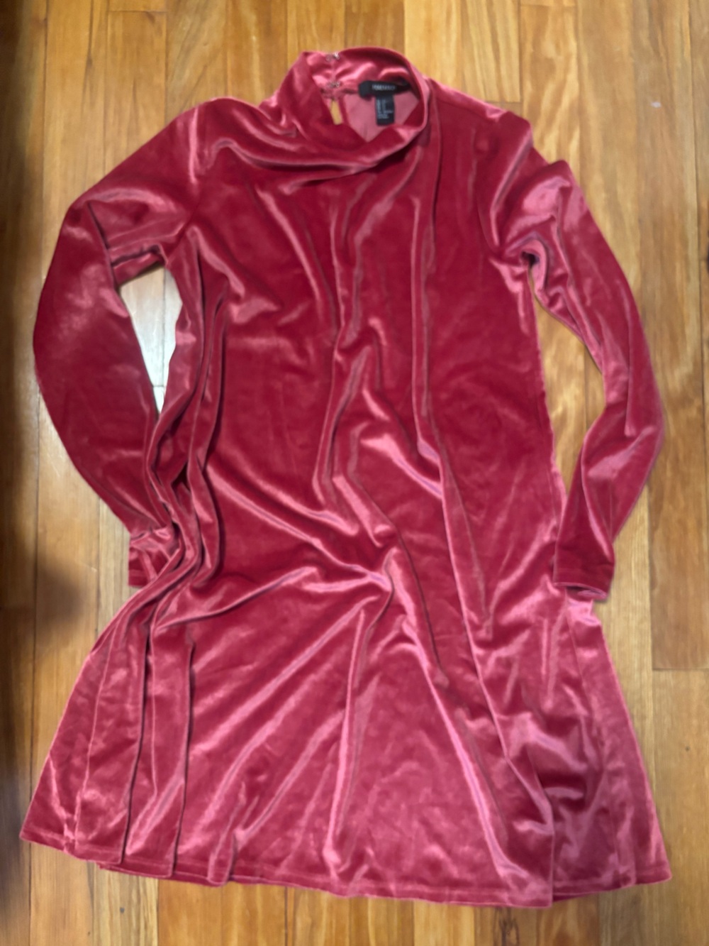 Velvet Red Long-Sleeve Sleep Top - Women Intimates & Sleepwear